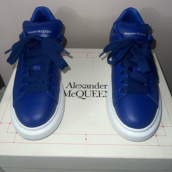 Alexander McQueen Electric Blue Sneakers